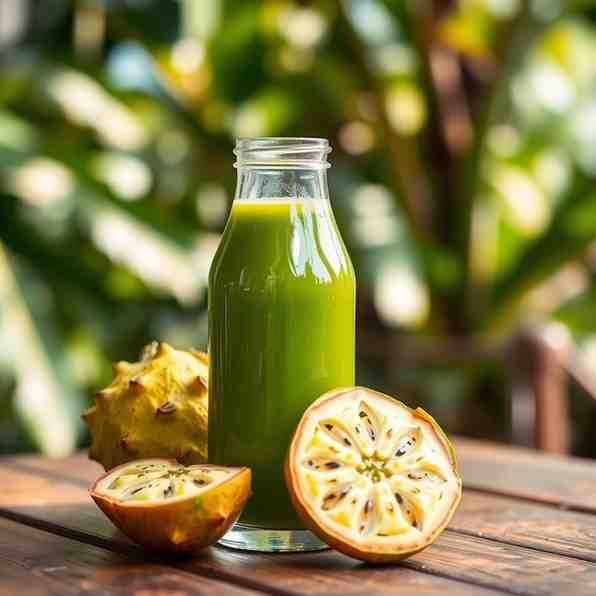 Jamaican Soursop Juice - Healthy Refreshing Drink